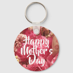 Happy Mother’s Day Heart Roses Key Ring