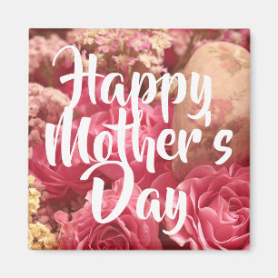Happy Mother’s Day Heart Roses Magnet