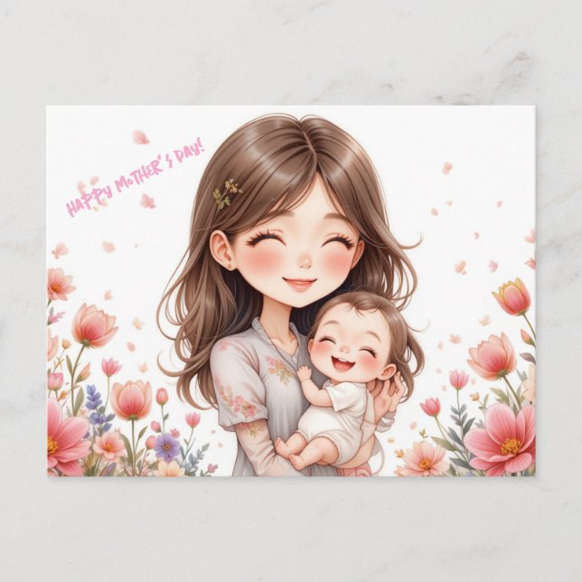 Happy Mother’s Day! Holiday Postcard (Front)