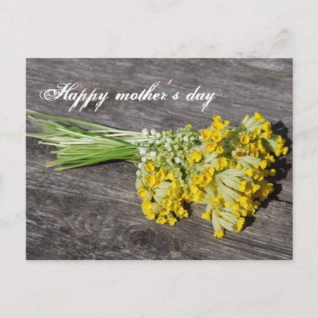 Happy mother´s day postcard (Front)