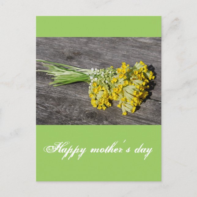 Happy mother´s day postcard (Front)