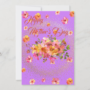 Happy Mother’s Day Spring Florals Holiday Card