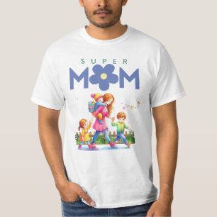 Happy mother’s day – Super mum T-Shirt