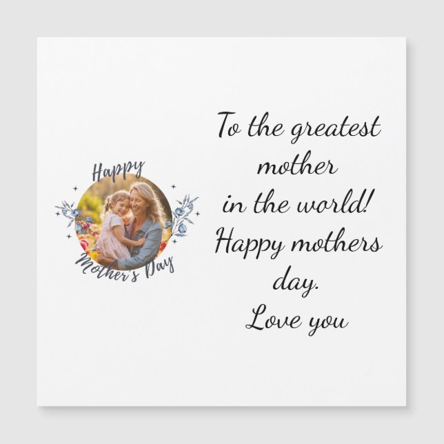 Happy mothers day  (Front)