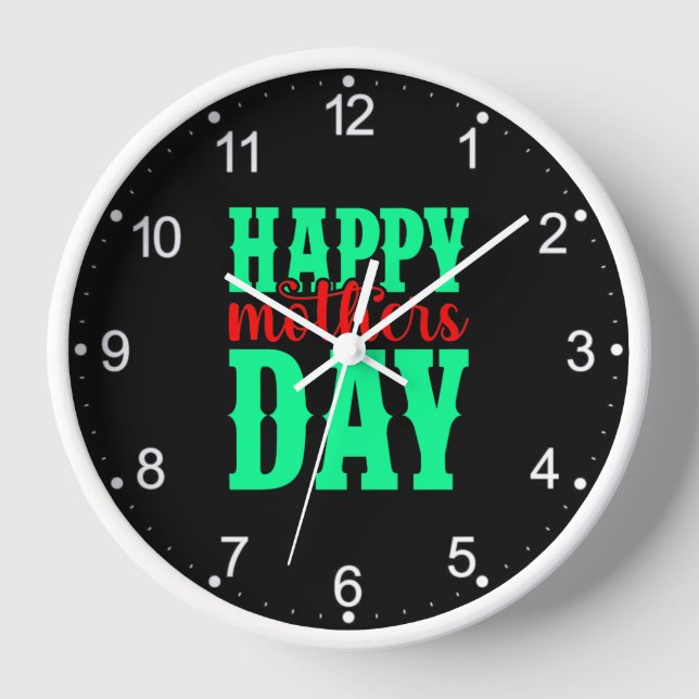 Happy Mother's Day-11344 Clock (Front)