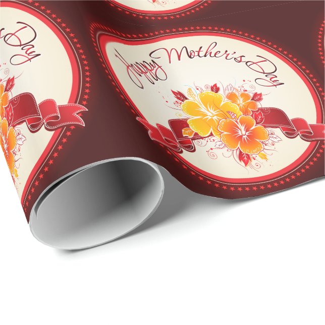 Happy Mother's Day 12  Wrapping Paper (Roll Corner)