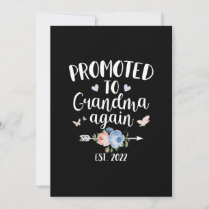Happy Mother's Day 2022 Promoted To Grandma Again Save The Date