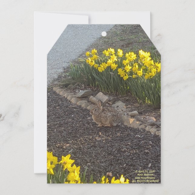 Happy Mother's Day 2025 by RoseWrites Flat Card (Front)