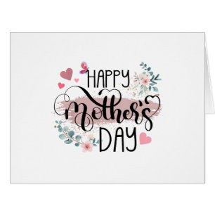 Happy Mother's Day 2025 Cute Floral for Women Mum 