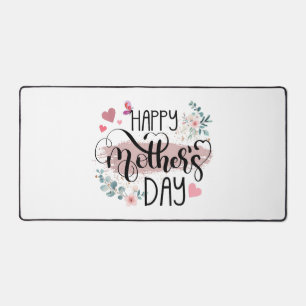 Happy Mother's Day 2025 Cute Floral for Women Mum Desk Mat