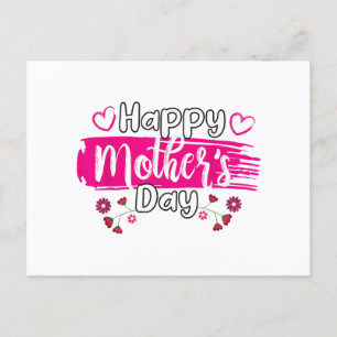 Happy Mother's Day 2025 Tshirt for Women Mum Grand Holiday Postcard