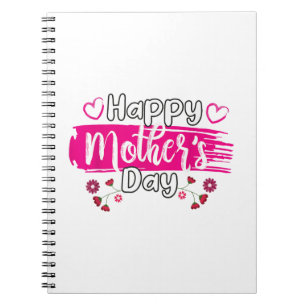 Happy Mother's Day 2025 Tshirt for Women Mum Grand Notebook