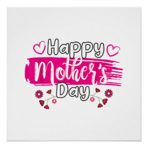 Happy Mother's Day 2025 Tshirt for Women Mum Grand Poster