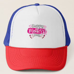 Happy Mother's Day 2025 Tshirt for Women Mum Grand Trucker Hat