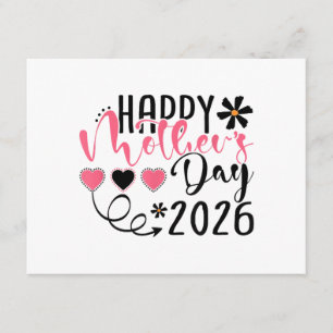 Happy Mothers Day 2026 for Women Mum Grandma Mothe Enclosure Card