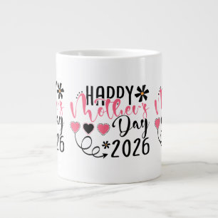 Happy Mothers Day 2026 for Women Mum Grandma Mothe Large Coffee Mug
