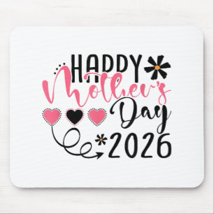 Happy Mothers Day 2026 for Women Mum Grandma Mothe Mouse Pad