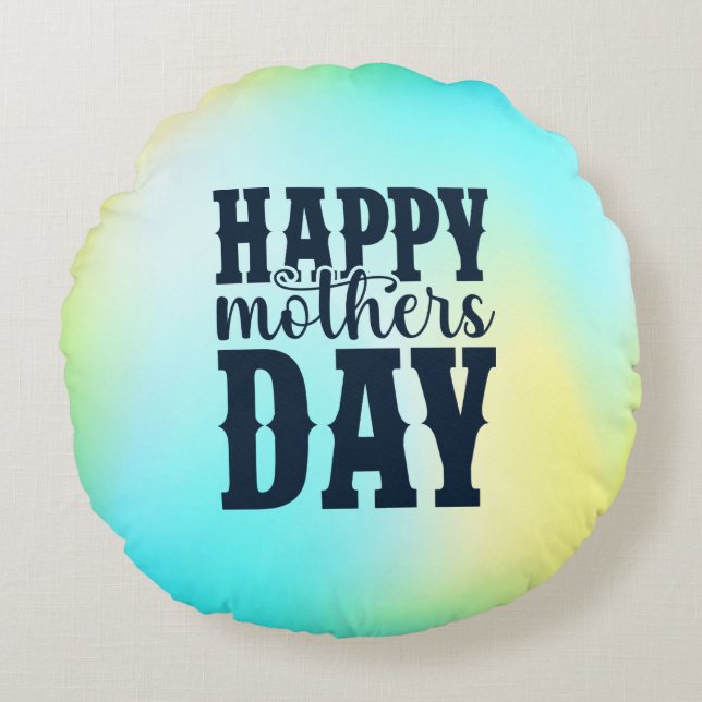 Happy Mother's Day-38833 Round Cushion (Front)