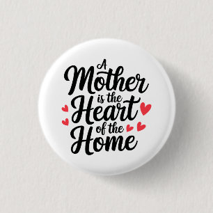 Happy Mothers Day 3 Cm Round Badge