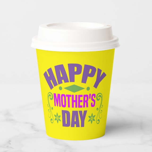 Happy Mother's Day!-64925 Paper Cups (Front)