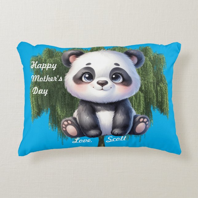 Happy Mother's Day Accent Pillow (Front)