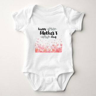 Happy mother's day baby bodysuit