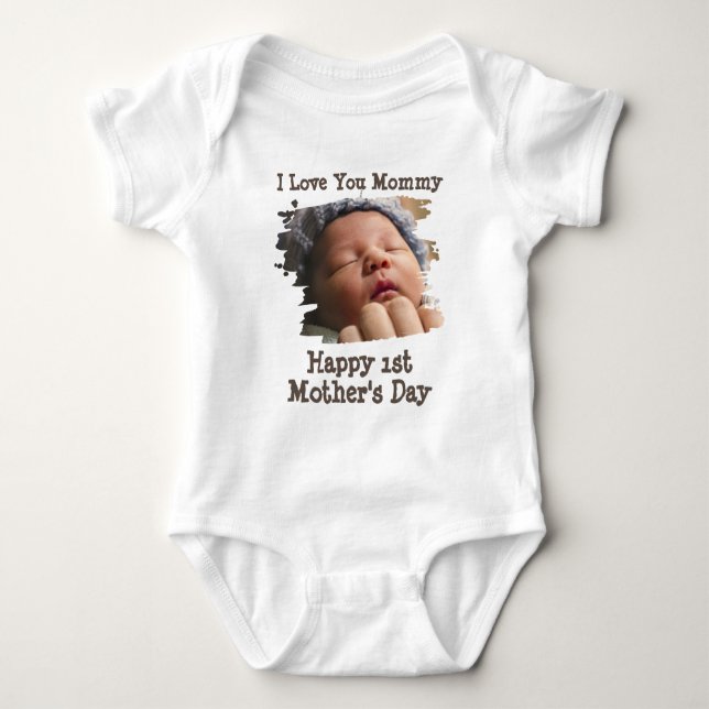 Happy Mother's day Baby Bodysuit (Front)