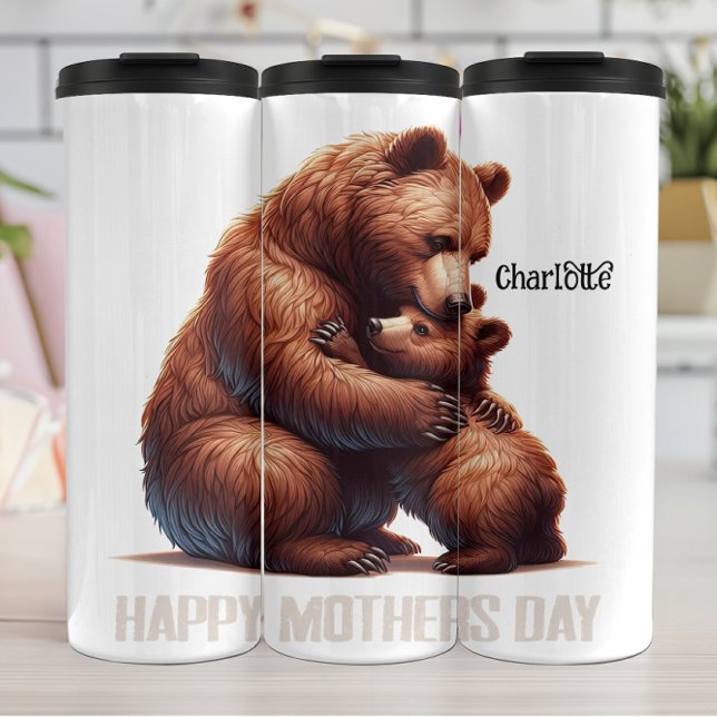 Happy Mother's Day: Bear Hug Thermal Tumbler (Creator Uploaded)