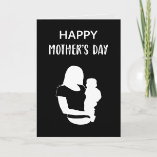 Happy Mother's Day Best Ever Stepmom Mum And Child Card