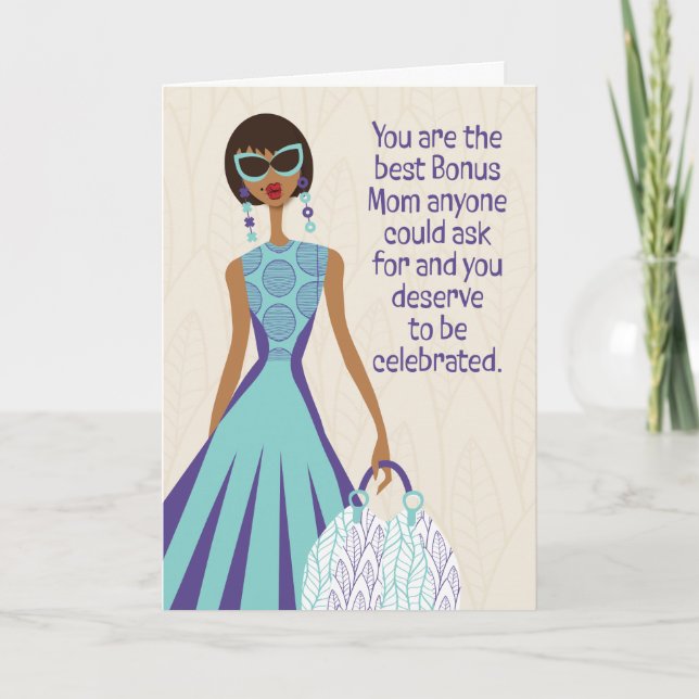 Happy Mother's Day - Bonus Mum Thank You Card (Front)