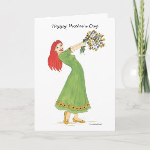Happy Mother's Day Bouquet of flowers Card