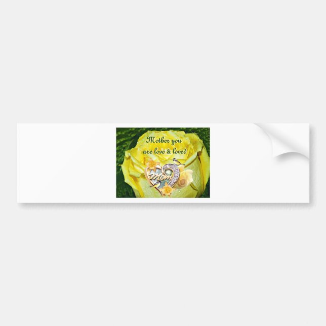 Happy Mother's Day_ Bumper Sticker (Front)