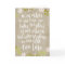 Happy Mother's Day Burlap Garden Floral Card