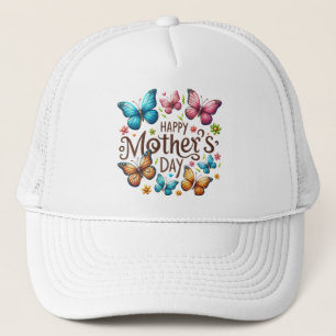 Happy Mother's Day Butterflies Clipart-61718 Trucker Hat