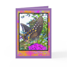 Happy Mothers Day Butterfly Greeting Card
