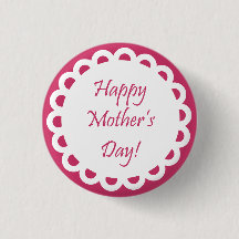 Happy Mother's Day Button
