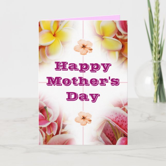 Happy Mother's Day Card (Front)