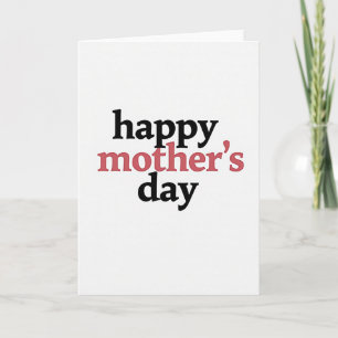 Happy Mothers Day Card