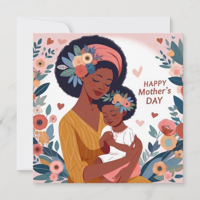 Happy Mother's Day  Card (Front)