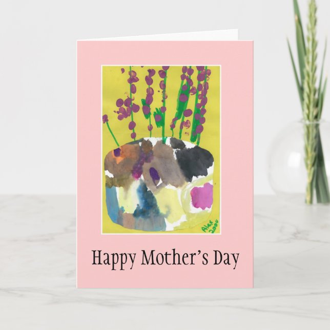 Happy Mother's Day card (Front)