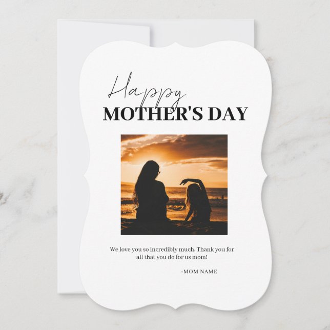 Happy Mothers Day Card (Front)