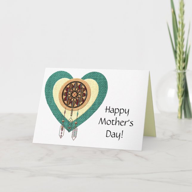 Happy Mother's Day Card with Dreamcatcher (Front)
