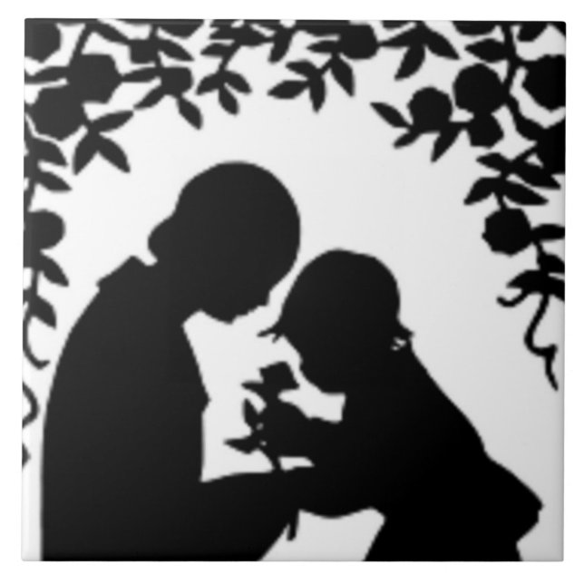 HAPPY MOTHER'S DAY CERAMIC TILE (Front)