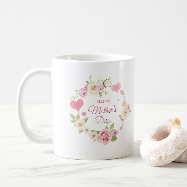 Happy Mother's Day Coffee Mug (With Donut)