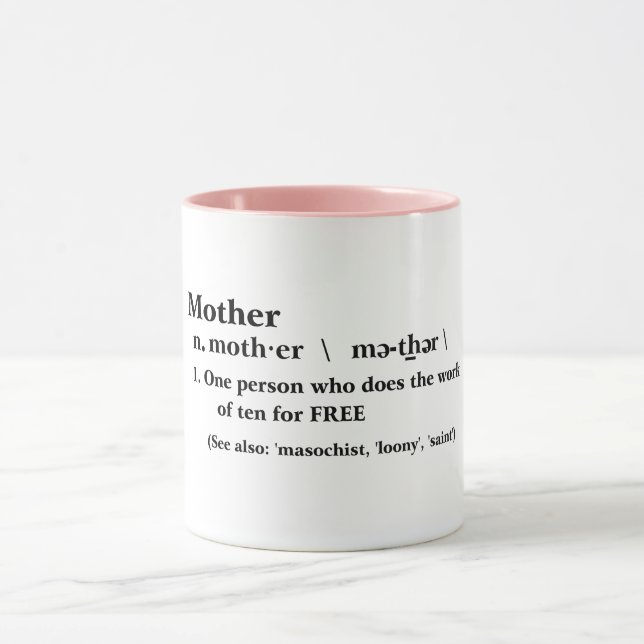 happy mother's day coffee mug proud mum quote (Center)
