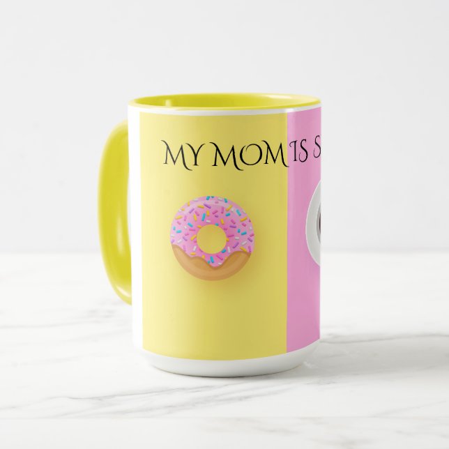 "HAPPY MOTHER'S DAY" COFFEE OR TEA MUG. MUG (Front Left)