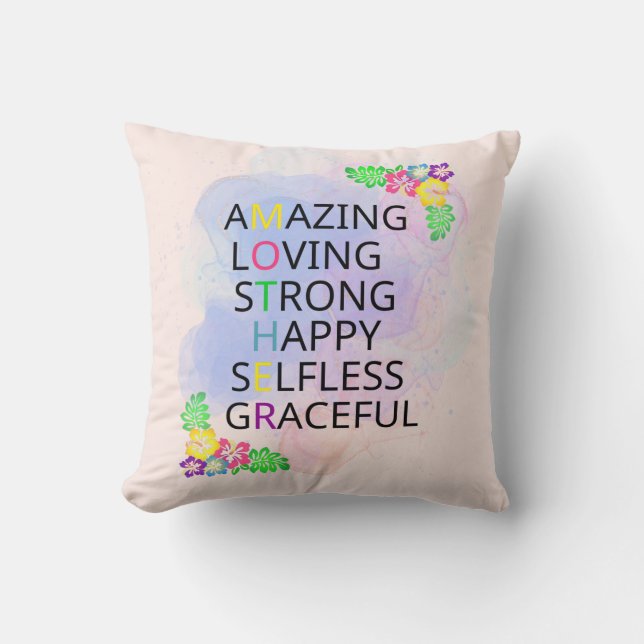 Happy Mother's Day Cushion (Front)