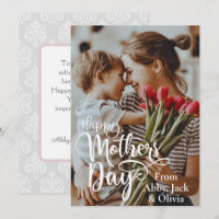 Happy Mother's Day Custom Photo and Text