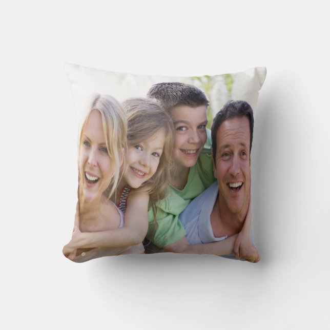 Happy Mother's Day, Custom Photo, Cushion (Front)