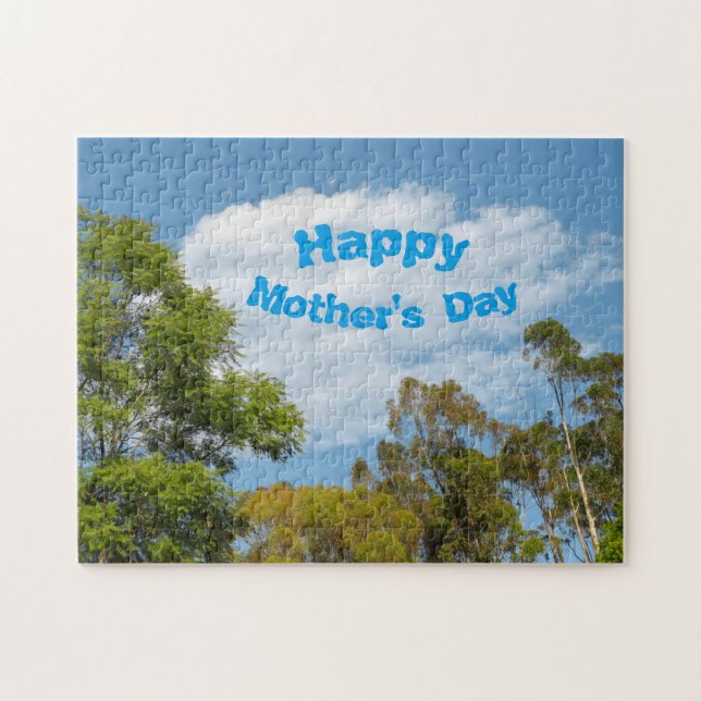 "Happy Mother's Day" Customisable Jigsaw Puzzle (Horizontal)